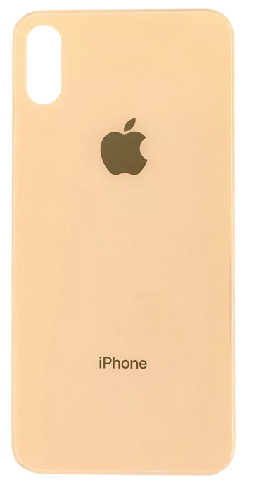Задня кришка iPhone X Silver Original Quality (якість оригіналу) Big
